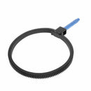 Flexible Adjustable Gear Ring Belt w/ Hand For DSLR Camera Follow Focus Zoom Len
