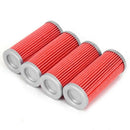 5Pcs Motorcycle Oil Filter Cleaner For Exc-F Sx-F Xc-F Exc Xcf-W Smr Xc-W E