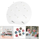 Acrylic Donut Wall Display Stand for Birthday Party Christmas Party Supplies