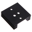2Pcs 45x45x14mm TO3 Transistor Heat Sinks TO-3 Black Amumi Gw