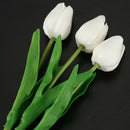 20pcs Tulip Flower Latex Real Touch For Wedding Decor Flower Best Quality K