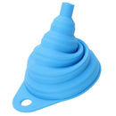 Portable Retractable Funnels Home Kitchen Funnel Convenient Storage Blue H4S6