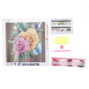 1set diamond Painting DIY Decor colorful Rose&Butterfly Diamond~Embroidery LJ