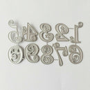 Numbers Lace Metal Cutting Dies Stencil Scrapbooking Embossing Paper Card Craft