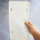 License Plate Frame Silicone Weather Rattle Proof US Canada License Plate Holder