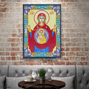 5D DIY Special Shaped Diamond Painting God Cross Stitch Mosaic Craft Kit