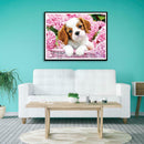 5D DIY Full Drill Diamond Painting Lovely Dog Cross Stitch Embroidery Kits