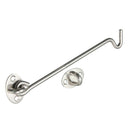 Stainless Steel Cabin Hook And Eye Latch Lock Shed Gate Door Catch Silent H F1U6