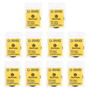 200pcs Waterproof O-Ring Watch Back Seal Gaskets Watch Repair Tool (0.6mm) A