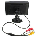 5 Inch TFT LCD Car Rear View Monitor + 2 Stand for Reverse Backup Camera VC