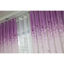 Pachira Printed  Tulle Curtain Voile Door Window Curtain Purple c