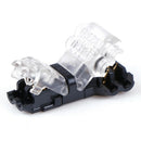 5Pcs 2 Pin T Shape Universal Compact Wire Wiring Connector Terminal Block FT  ^i