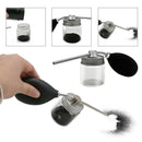 Silicone Talc Powder Air Blower Puffer Barbers Hairdressers Talcum Bottle