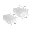 T-Type 2 Pin DC Power Connector Plug for VHF/UHF Kenwood Yaesu Icom Radio A
