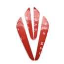 4X Real Carbon Fiber  Car Side Door Edge Protection Guards Stickers â„–[