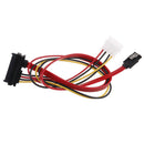 7+15Pin SATA interface to ESATA port large 4pin power interface conversion cabME