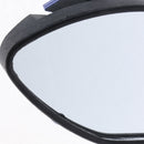 Universal Motorcycle Dirt bike ATV Scooter 10mm Rear View Side Mirror Blue