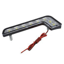 2x LED For Mercedes Benz Style DRL Daytime Running Light White Front Fog La