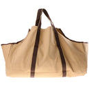 Portable Log Carrier Indoor Logging Bag with Security Strap for Camping