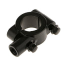 2x Motorcycle Bike Handlebar Mirror Mounting Clamp Bracket Clip Matte Black