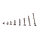 800Pcs Stainless Steel Self Tapping Screw Assortment Kit Lock Nut Wood Thre