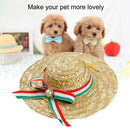 Mini Pet Dogs Sombrero Sun Hat Beach Party Straw Hats Dogs fashion Style Ha T1R2