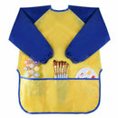 Childrens Kids Toddler Waterproof Play Apron Art Smock with 3 Roomy Pockets