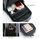 School Backpack Boy Bag Men Travel Bag Computer Bag Large Capacity Youth Ba