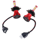 2PCS 2900W 4-sides H4 HB2 9003 LED Headlight Kit 560000LM Hi/lo Beam 6000K Bulb@
