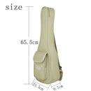 Ukulele Bag Waterproof Oxford Cloth Zipper Adjustable Strap Handle Storage Carry