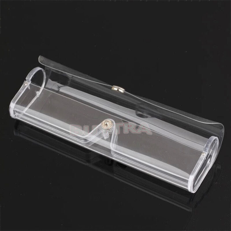 Transparent Glasses Case Soft plastic Protective Box for Presbyopic gl M7CA TO