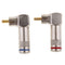 High Quality 2 RCA F Splitter Male Plug to Female Jack Adapter Audio Cable