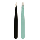4Pcs/bag Eyebrow Tweezers Stainless Steel Point Slant Flat Tip Removal MakeME