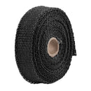5m Thermal Header Heat Pipe Tape Exhaust Wrap Black Ties Kit for Car Motorcycle