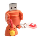128M Cartoon Adorable Chicken Pen Flash Drive Storage Memory Stick USB 2.0