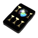 10pcs Magnetic Nail Tip Display Stand Holder Practice Base Set Training Tool