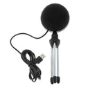 Spherical USB PC Microphone Lightweight for Laptop Computer Gaming Recording