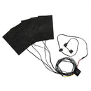 1to 5 USB Electric Heating Pads 8.5W Thermal Clothes Warmer Carbon Fibre Swit BX