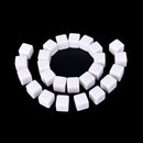 25PCS 16mm gaming Dice white standard six sided die 6D RPG counting cubes M&E