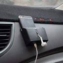 Plastic Auto Holder Storage Box Car Cell Phone Charger Cradle Pocket Organizer