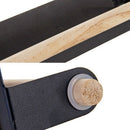 Metal Wall Hanging Holder Wood Towel Shelf Toilet Paper Organizer Rag Holde L3P7