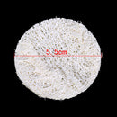 10X Loofah Luffa Facial Complexion Skin Disc Disk Pads Exfoliator-Sponge PVC TE