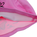 2x Kids Children Nylon Bathing Hat Swimming Cap Fabric Waterproof