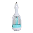 Vehicle Humidifier USB Air Purifier Diffuser Aromatherapy Mist Maker(Blue)