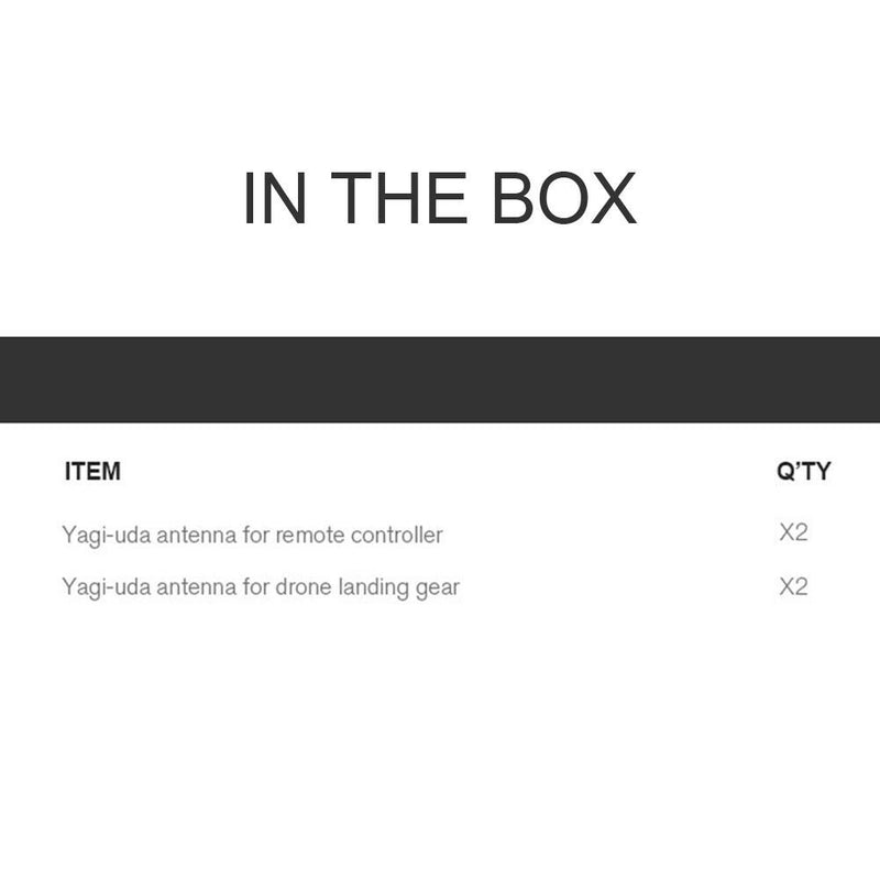 5.8GHz Range Extender Yagi Antenna Amplifier Signal Booster for DJI Mavic Mini