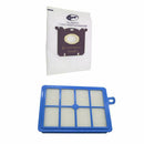 12pcs/set 2 Replacement hepa filter 10pcs Dust Bags for Electrolux Vacuum C