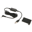 DR-E15 DC Coupler LP-E12 Dummy Battery + ACK-E15 USB Cable for Canon EOS 100D