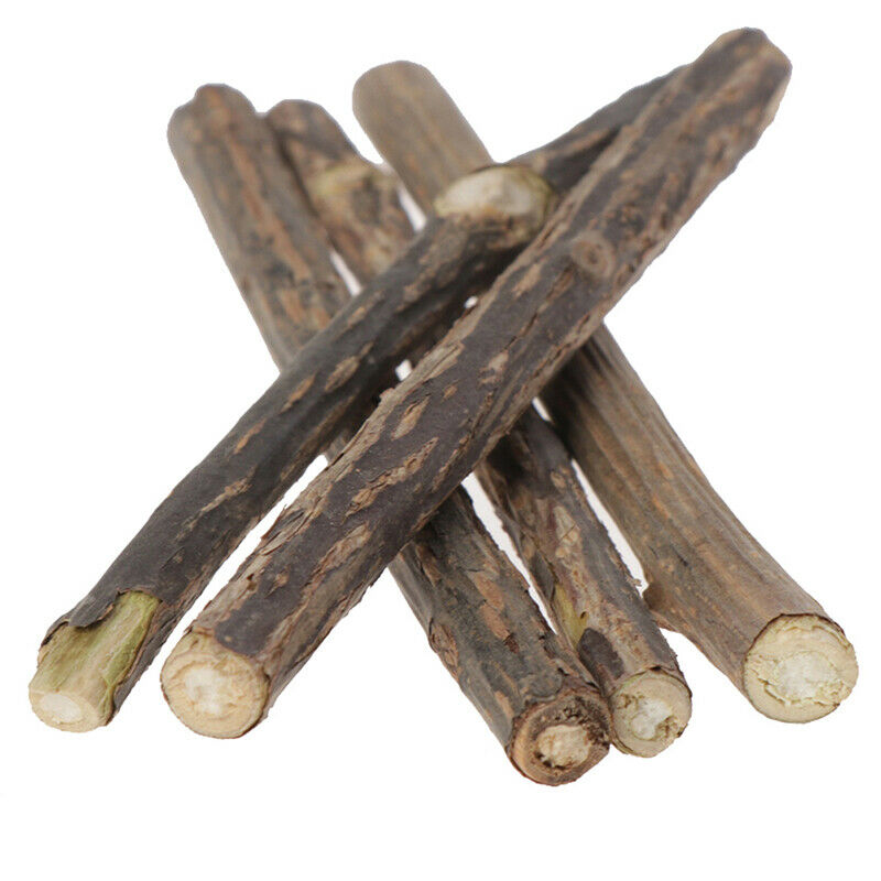 5 pcs Cat Cleaning Teeth Pure Natural Catnip Stick Pet Molar Toothpaste Snacks3C