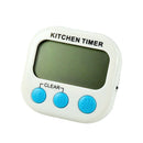 Digital LCD Kitchen Timer Magnetic Pocket Cook Egg Counter Alarm Chef Restaurant