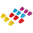 12Pcs Taco Holder Mexican Food Wave Shape Hard Rack Stand Cooking Tool. FT